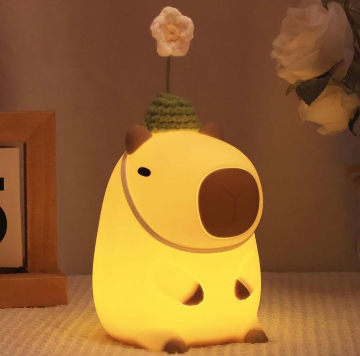 USB Rechargable Capybara Night Light