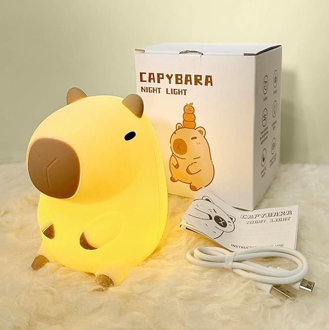 USB Rechargable Capybara Night Light